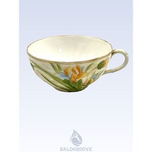 Antique Nippon Morimura Handpainted‎ Floral Teacup
